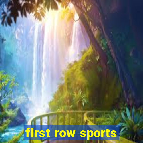 first row sports